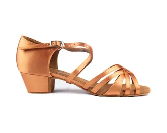 PD MOV CAMILA - Dark Tan Satin - 35