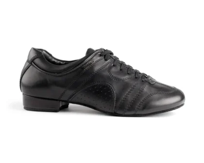 PD CASUAL 001 Black Leather Suede Sole