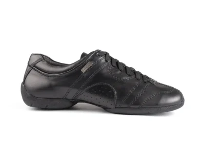 PD CASUAL 001 Black Leather Sneaker Sole