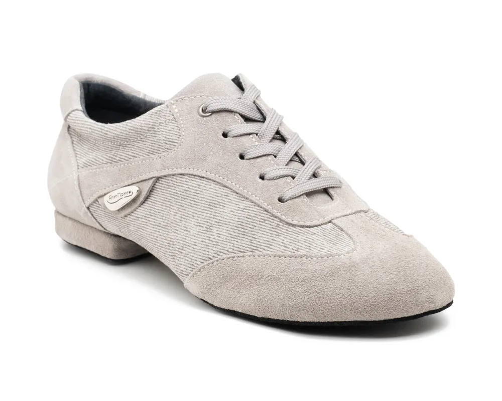 PD07 FASHION Grey Denim Suede Sole Portdance