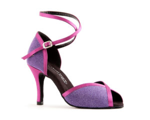 Violet Fuchsia Dance Shoes