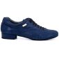 Metallic Blue Dance Shoes