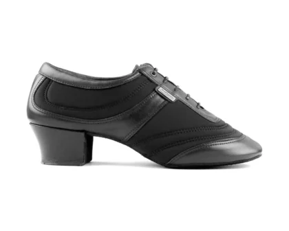 PD013 LEATHER Black Neoprene and Leather - Heel 45