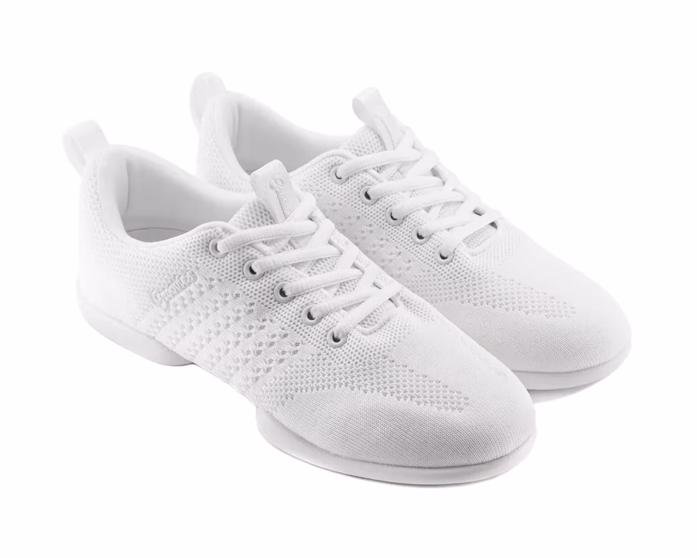 PD GR TRAINER 01 White Knitting Textile