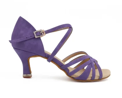 PD MOV SOFIA Purple Microfiber - Heel 65F